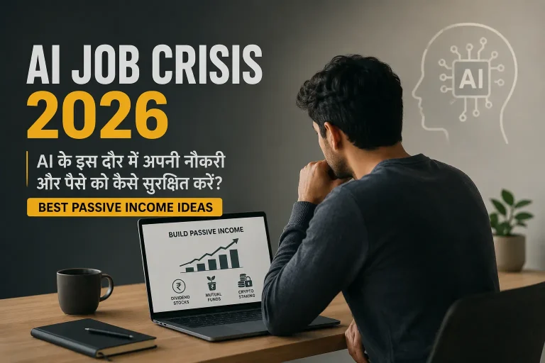 AI Job Crisis 2026 - Best Passive Income Ideas